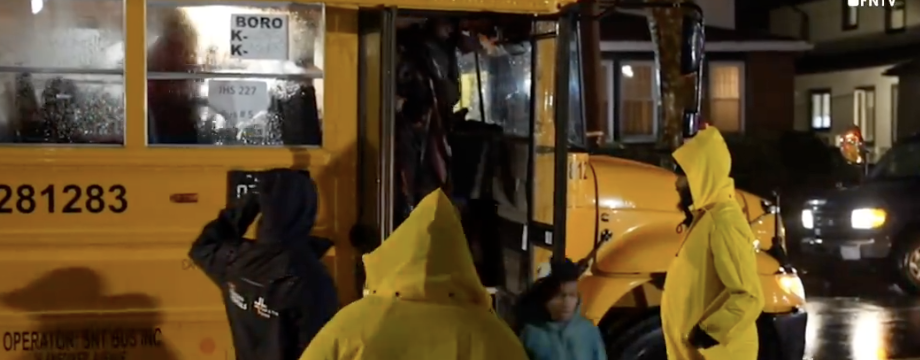 Brooklyn High School Shuts Down to Become Migrant Shelter